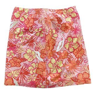 Lilly Pulitzer White Label "Heron There" Skirt - Size: 8